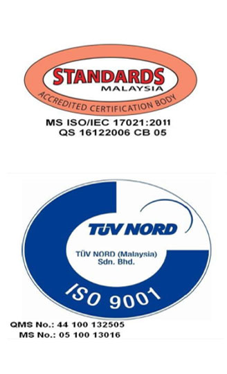 ISO 90001:2008 Certified